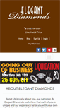 Mobile Screenshot of elegantdiamonds.net